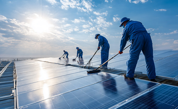 Professional Solar Panel Cleaning