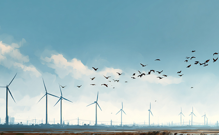 Well-sited Wind Farms Save Birds
