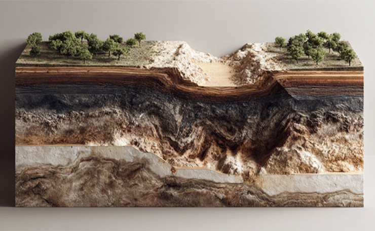 Stage 3: Burial under Sediments