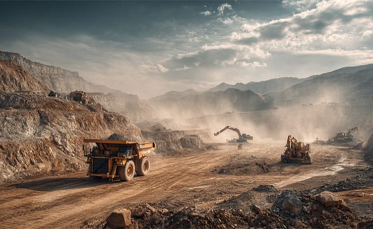 This is the primary method of obtaining gold. Miners extract gold from