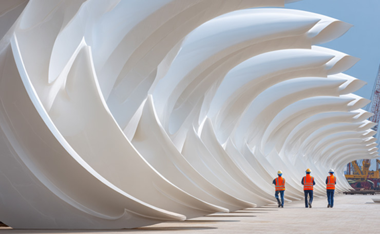 Rotor Blades: Capturing the Wind’s Force