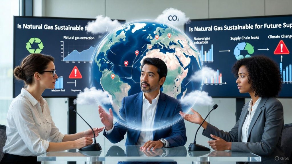 Team discuss on Natural Gas