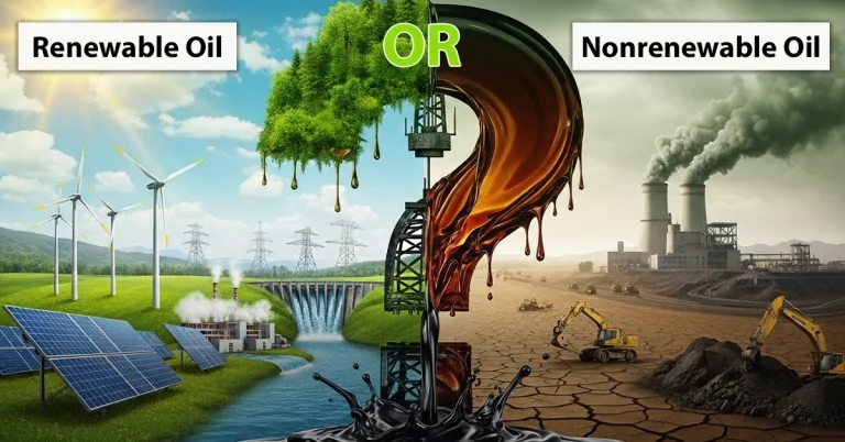 Is oil renewable