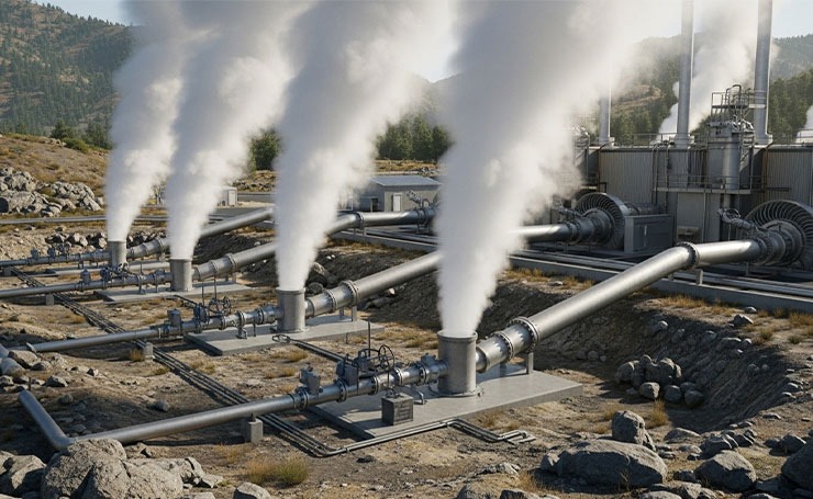 Dry Steam Power Plants