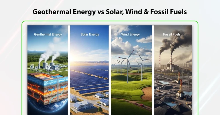 Geothermal energy vs other renewable energy sources