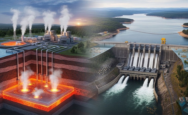 Geothermal vs. Hydropower